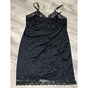 Black lingerie slip dress‎ nighty size 22W